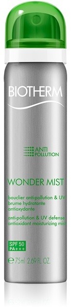 Biotherm Skin Oxygen Wonder Mist antioxidációs hidratáló permet SPF 50  75 ml