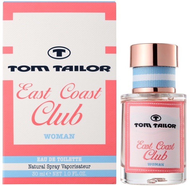 Tom Tailor East Coast Club eau de toilette nőknek 30 ml