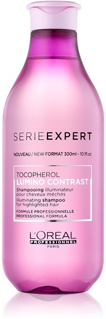 L’Oréal Professionnel Série Expert Lumino Contrast élénkítő sampon melíres hajra  300 ml