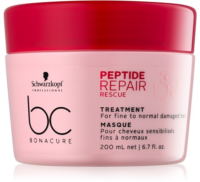 Schwarzkopf Professional BC Bonacure Repair Rescue haj maszk a károsult hajra  200 ml