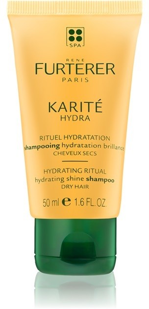 Rene Furterer Karité Hydra hidratáló sampon a száraz és törékeny haj fényéért  50 ml