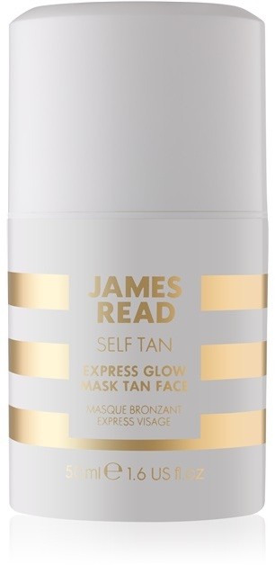 James Read Self Tan bronzosító arcmaszk azonnali hatással  50 ml