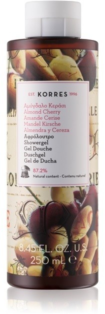 Korres Almond Cherry tusfürdő gél  250 ml