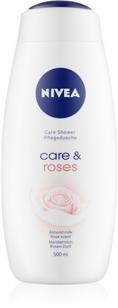 Nivea Care & Roses ápoló tusoló gél  500 ml