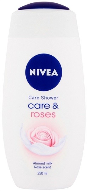 Nivea Care & Roses ápoló tusoló gél  250 ml