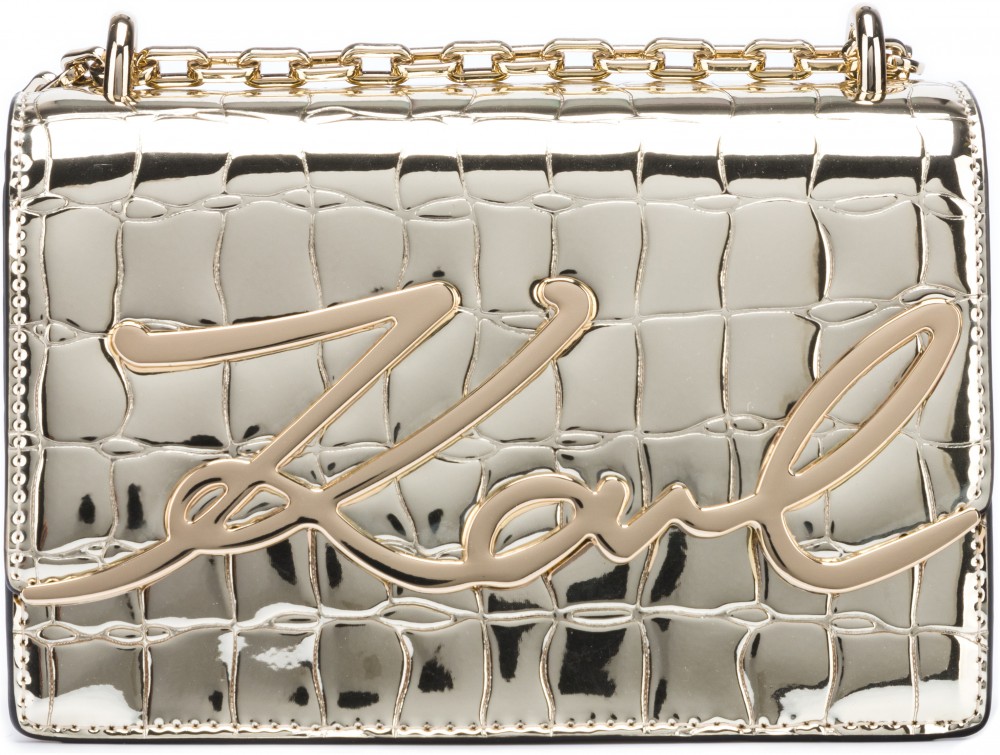 Signature Croco Small Kézitáska Karl Lagerfeld