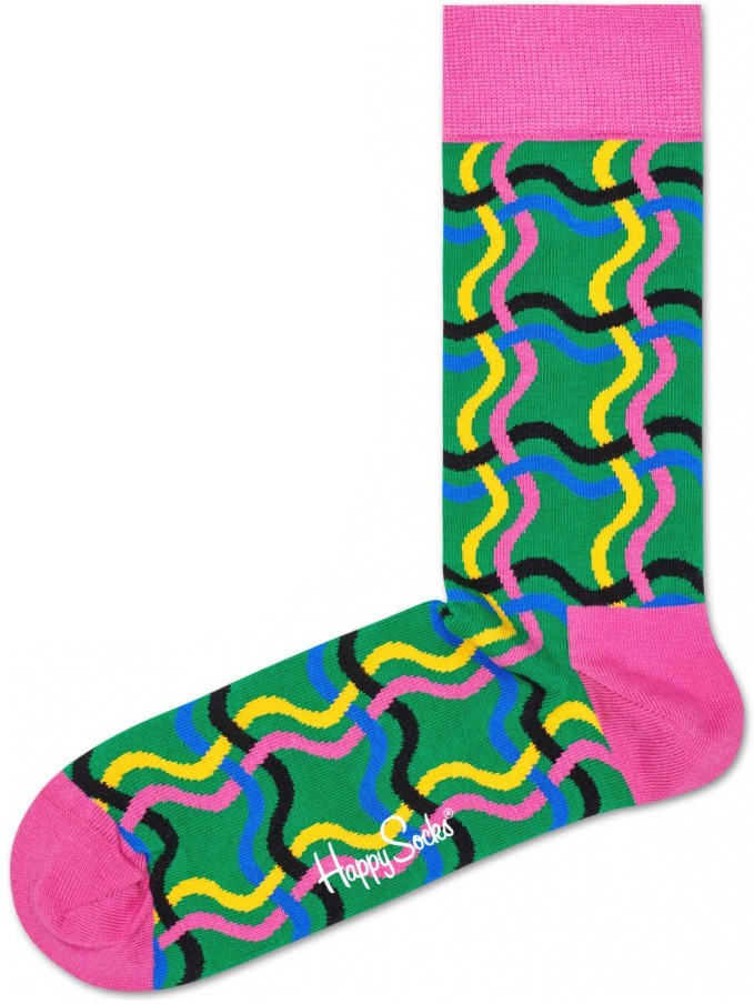 Squiggly Zokni Happy Socks