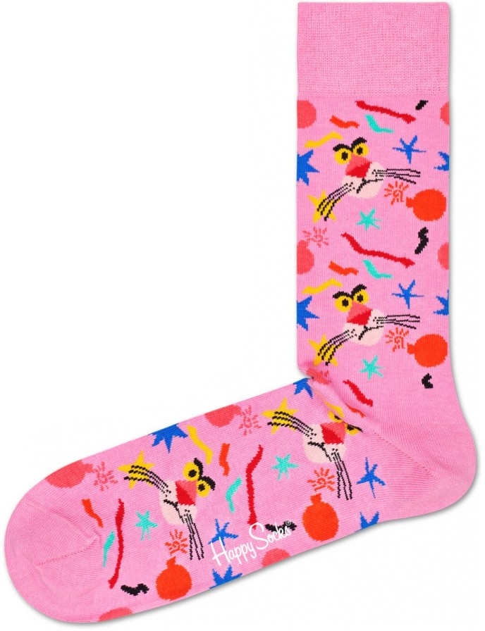 Pink Panther Bomb Voyage Zokni Happy Socks