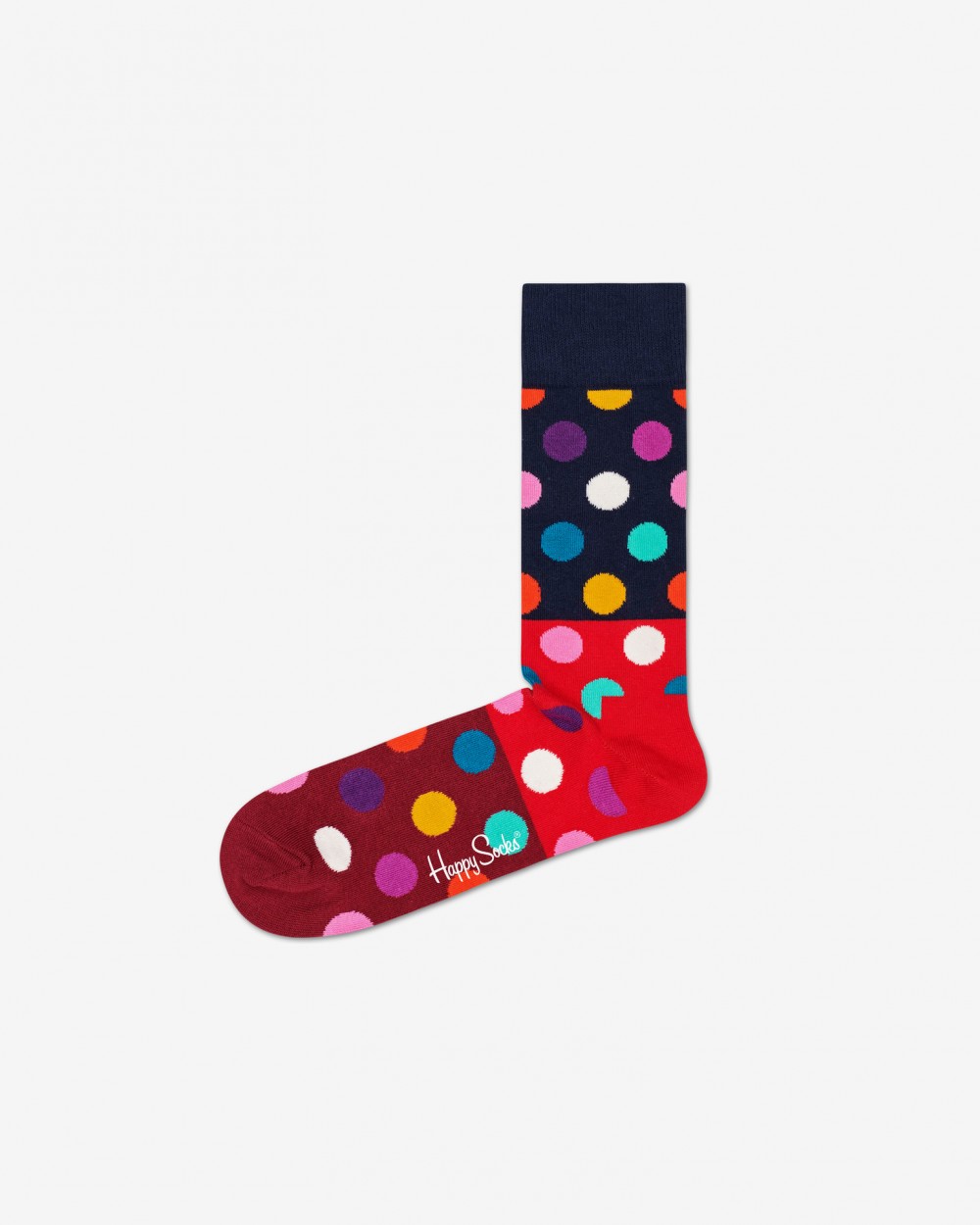 Big Dot Block Zokni Happy Socks