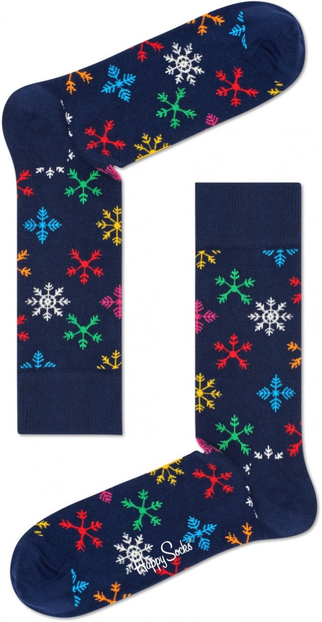 Snowflake Zokni Happy Socks