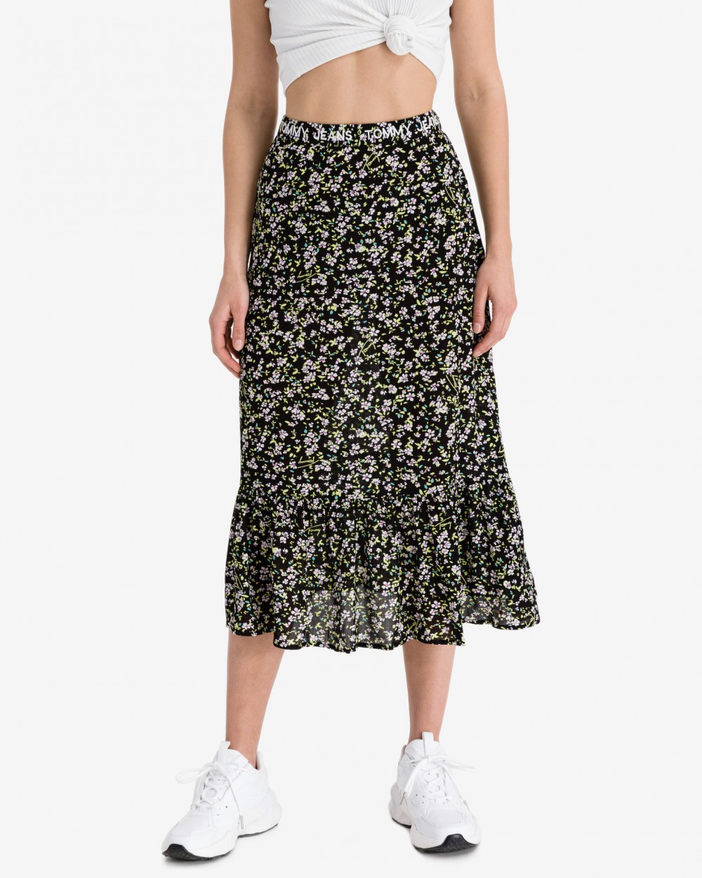 Tiered Floral Szoknya Tommy Jeans