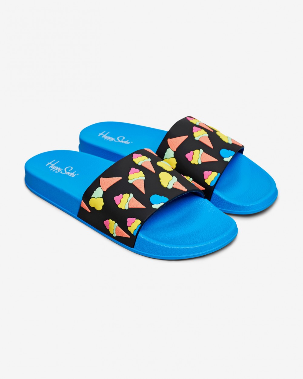 Pool Slider Ice Cream Papucs Happy Socks