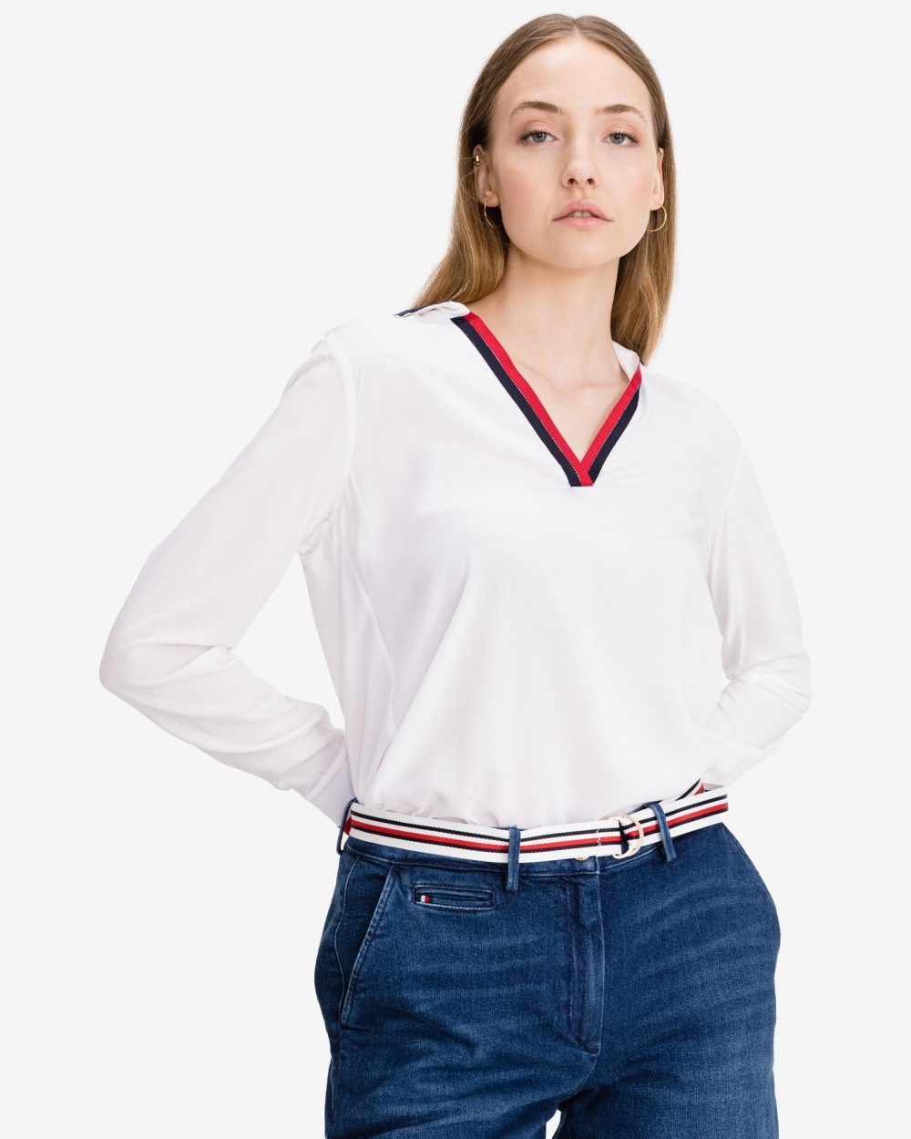 Popover Blúz Tommy Hilfiger