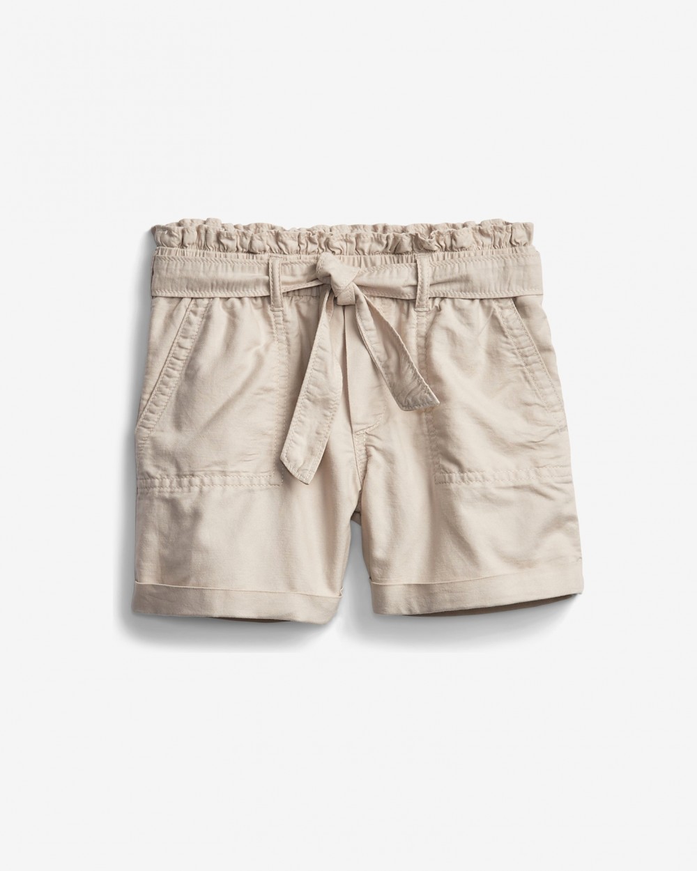 Paperbag Waist Gyerek Rövidnadrág GAP