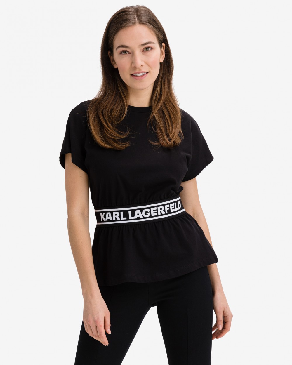 Logo Tape Póló Karl Lagerfeld