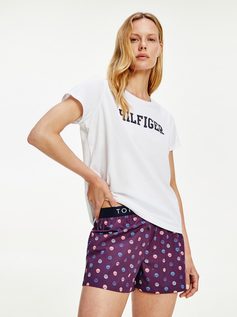 Lounge Organic Cotton Alvó trikó Tommy Hilfiger