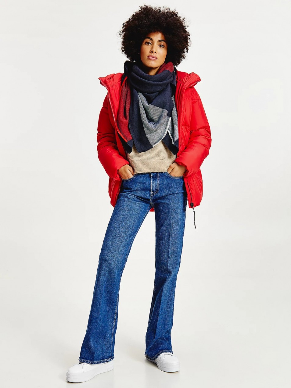 Feminine Blanket Sál Tommy Hilfiger