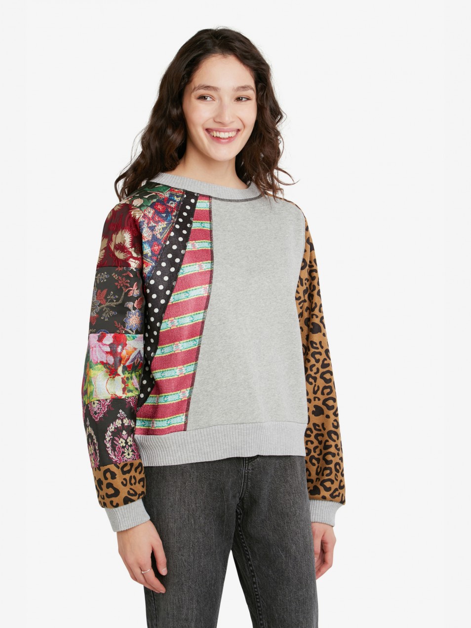 Baby gris Melegítő felső Desigual