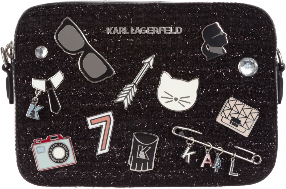 Klassik Pins Crossbody táska Karl Lagerfeld
