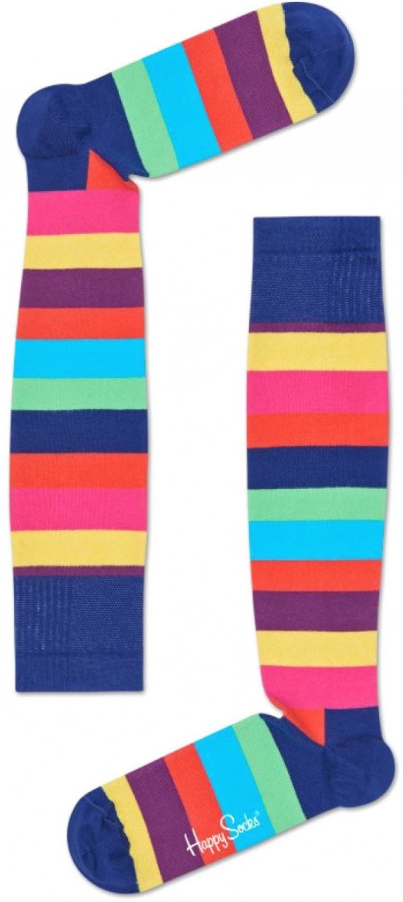 Compression Stripe Zokni Happy Socks