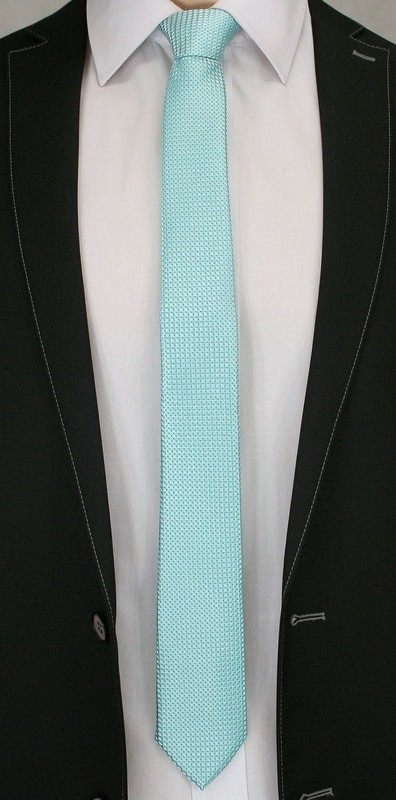 Türkizkék nyakkendő
