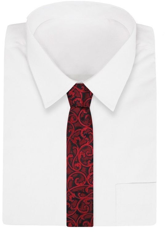 Piros fekete nyakkendő