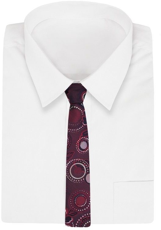 Fenséges bordó nyakkendő
