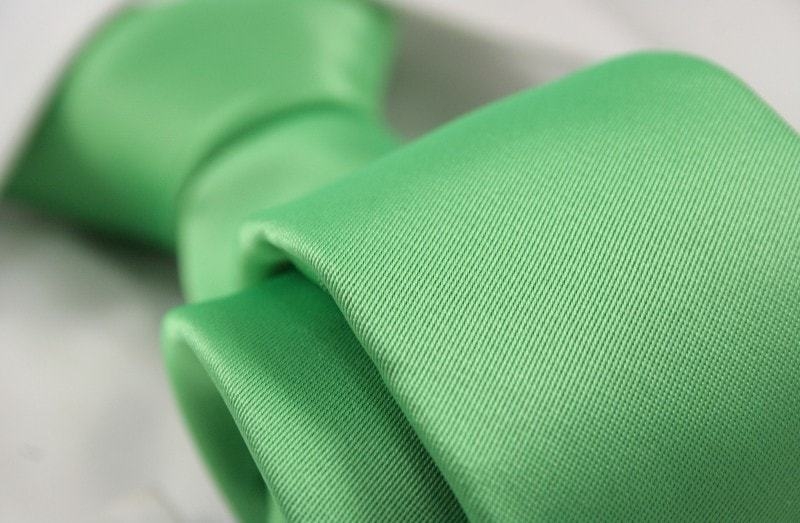 Halvány zöld nyakkendő