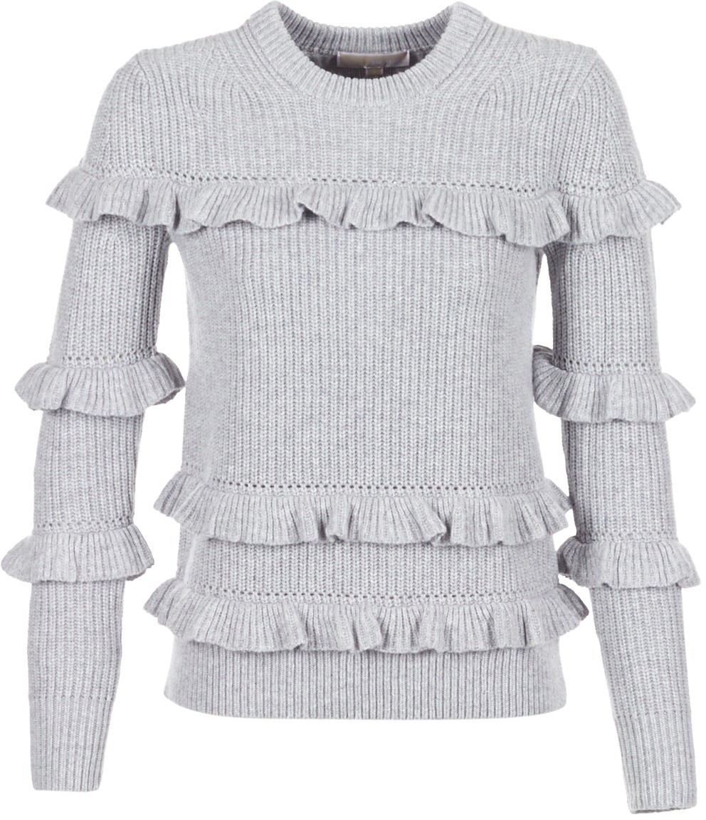 Pulóverek MICHAEL Michael Kors RIB RUFFLE