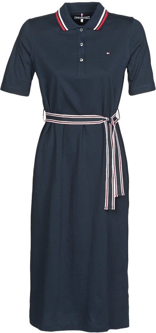 Rövid ruhák Tommy Hilfiger BRENNA REG POLO DRESS 1/2 SLV