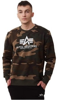 Pulóverek Alpha Basic Sweater Camo Wdl 65