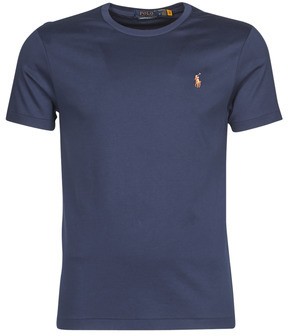 Rövid ujjú pólók Polo Ralph Lauren T-SHIRT AJUSTE COL ROND EN PIMA COTON LOGO PONY PLAYER MULTICOLO