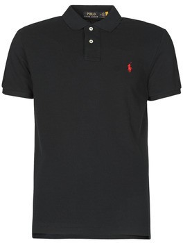 Rövid ujjú galléros pólók Polo Ralph Lauren POLO AJUSTE DROIT EN COTON BASIC MESH LOGO PONY PLAYER