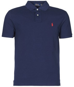 Rövid ujjú galléros pólók Polo Ralph Lauren POLO AJUSTE DROIT EN COTON BASIC MESH LOGO PONY PLAYER