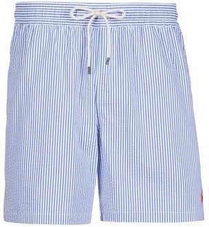 Fürdőruhák Polo Ralph Lauren MAILLOT SHORT DE BAIN RAYE SEERSUCKER CORDON DE SERRAGE ET POCHE
