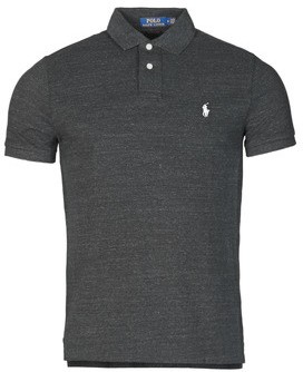 Rövid ujjú galléros pólók Polo Ralph Lauren POLO AJUSTE DROIT EN COTON BASIC MESH LOGO PONY PLAYER