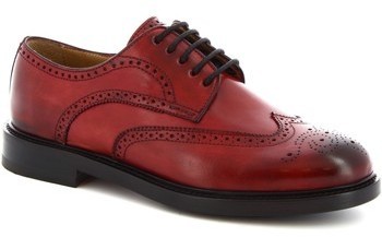 Oxford cipők Leonardo Shoes 9016/19 CAPRI DELAVé ROSSO