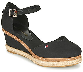 Gyékény talpú cipők Tommy Hilfiger BASIC CLOSED TOE MID WEDGE