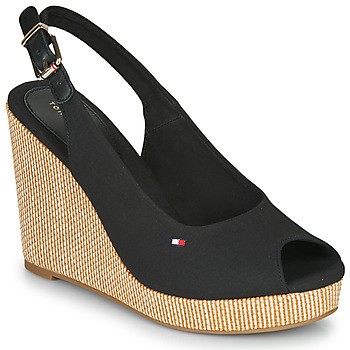 Szandálok / Saruk Tommy Hilfiger ICONIC ELENA SLING BACK WEDGE