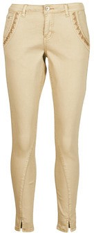 Nadrágok Cream HOLLY TWILL PANT