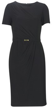 Hosszú ruhák Lauren Ralph Lauren BELTED SHORT SLEEVE DRESS