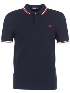 Rövid ujjú galléros pólók Fred Perry SLIM FIT TWIN TIPPED