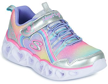 Rövid szárú edzőcipők Skechers HEART LIGHTS RAINBOW LUX