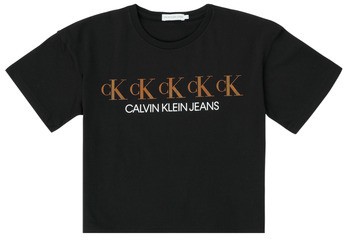 Rövid ujjú pólók Calvin Klein Jeans CK REPEAT FOIL BOXY T-SHIRT