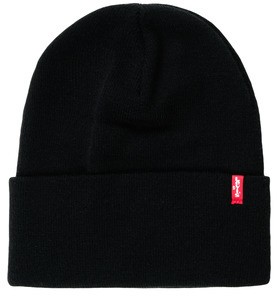 Sapkák Levis SLOUCHY RED TAB BEANIE