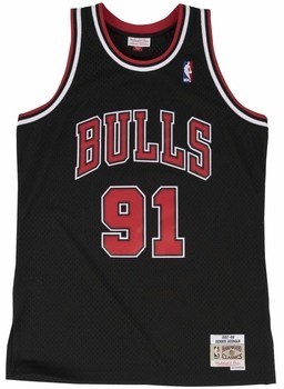 Rövid ujjú pólók Mitchell And Ness Nba Chicago Bulls Dennis Rodman Swingman