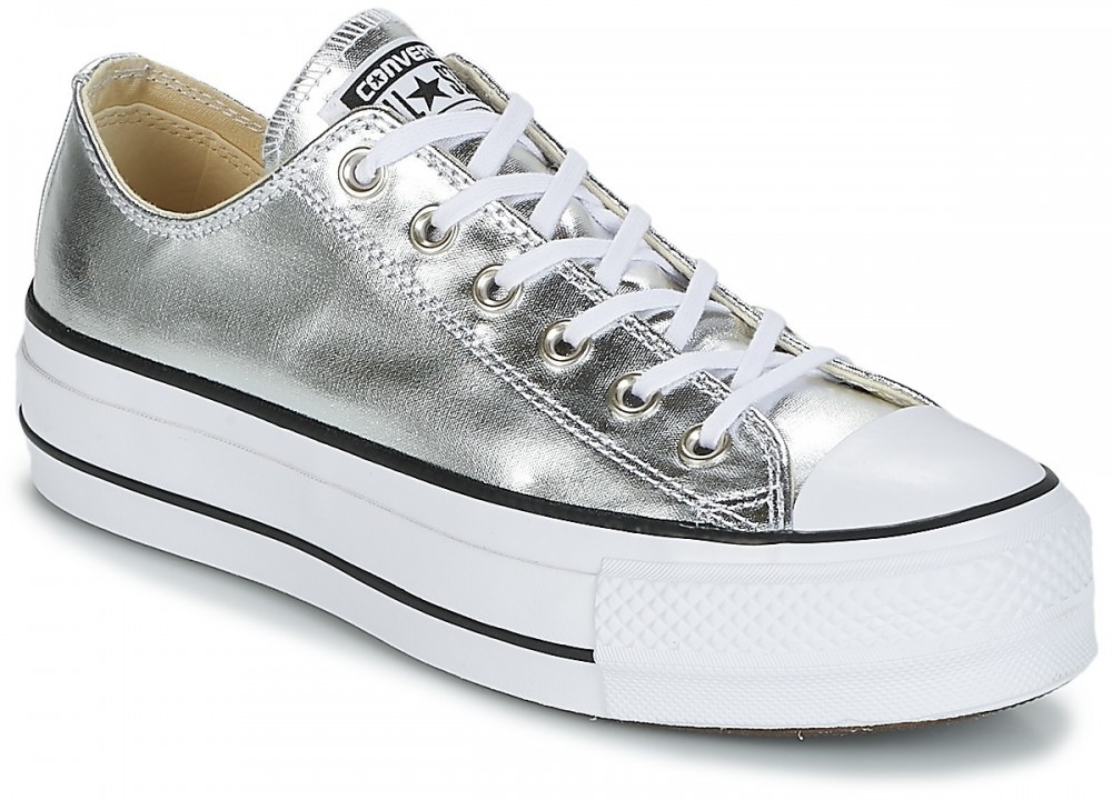 Rövid szárú edzőcipők Converse Chuck Taylor All Star Lift Clean Ox Metallic Canvas