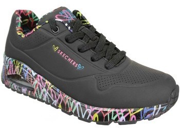 Rövid szárú edzőcipők Skechers Uno loving love
