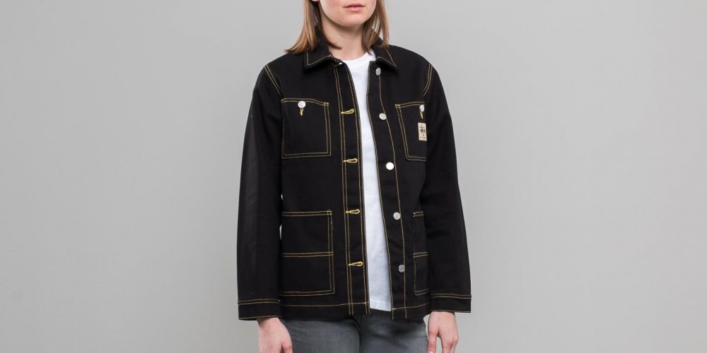 Stüssy Wyatt Barn Jacket Black