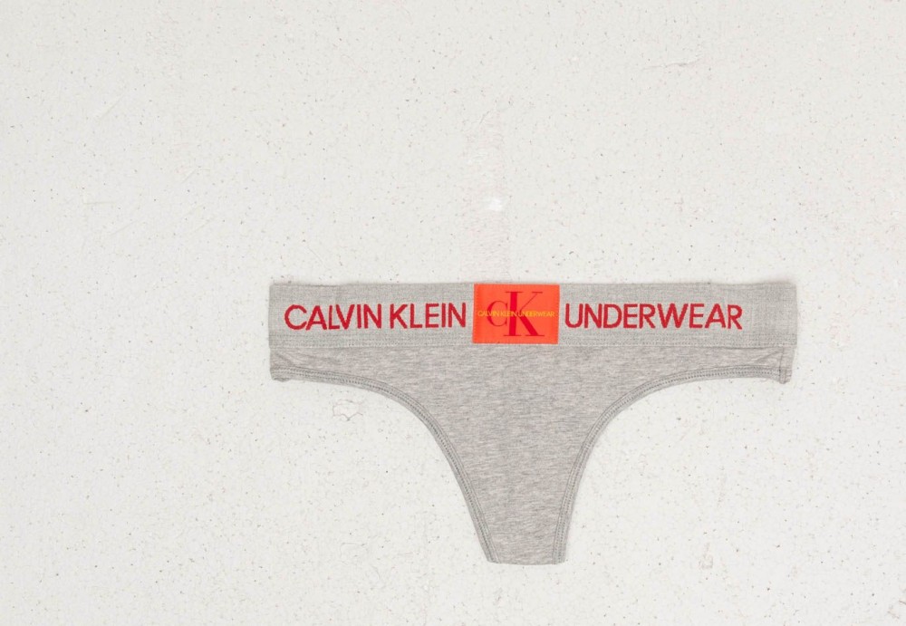 Calvin Klein Thong Grey